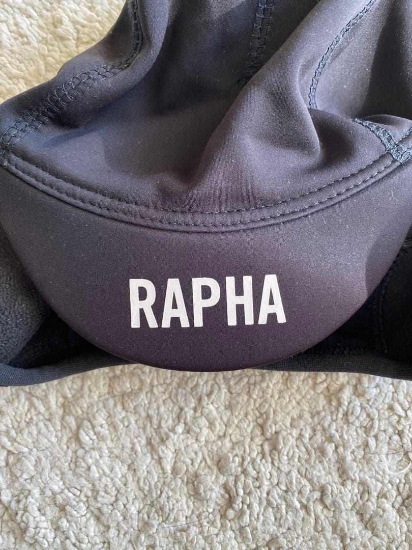 Rapha ２枚サイクルキャップ M-L ブラック/ホワイト