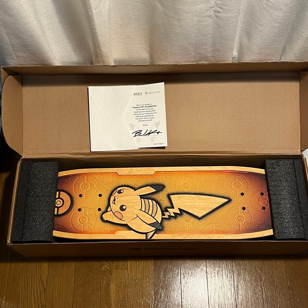 海外限定 Bear Walker x Pokemon スケートボード 25周年