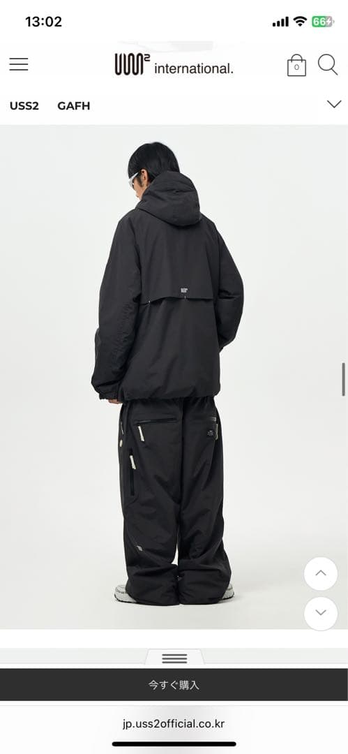 新品　USS2 大人気　25/26モデル　スノーボード　ウェア　上下セット　XL