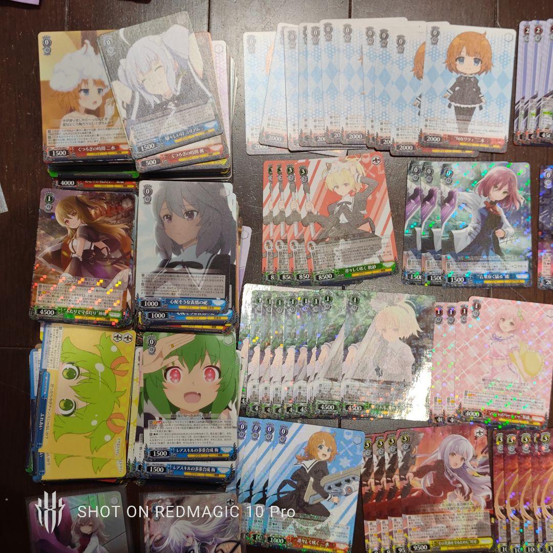 ヴァイスシュヴァルツ　アサルトリリィ　デッキ　まとめ売り　引退