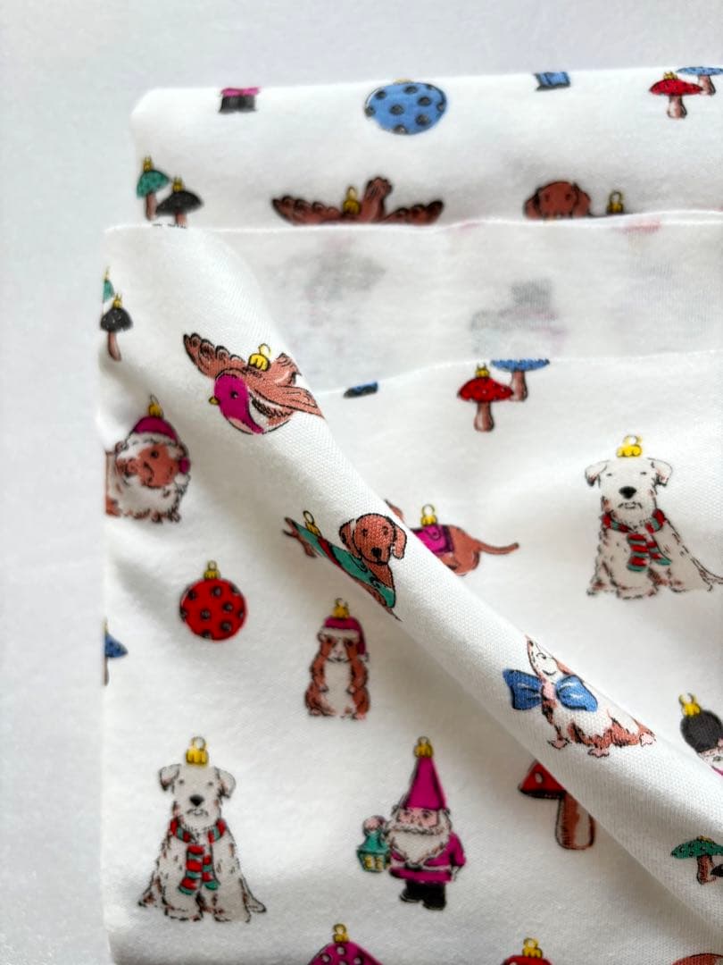 クリスマス柄　スムースニット