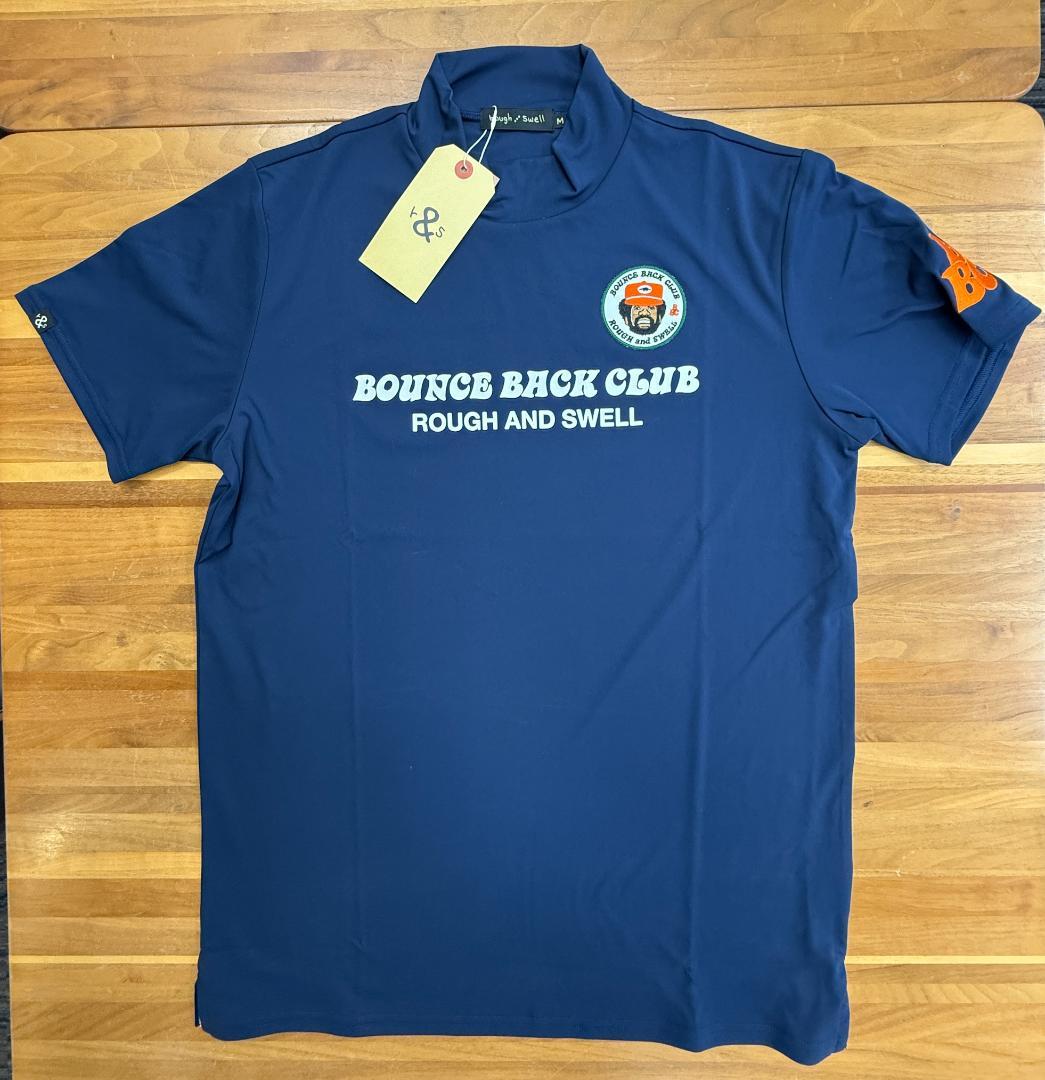 ラフ＆スウェル　ゴルフウェア　モックネック　ネイビー　Mサイズ 新品未使用