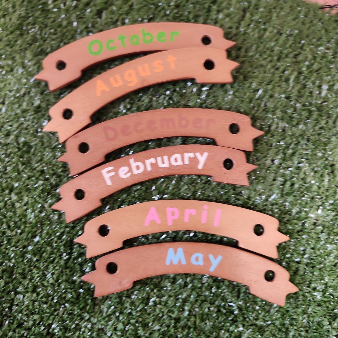 ディズニー　くまのプーさん 　木製万年カレンダー　 Disney　レア