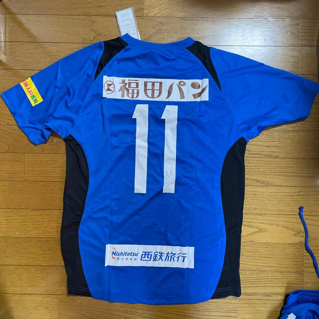 【支給品】いわてグルージャ盛岡　ユニホーム　青色 背番号11 上下セット　ケルメ