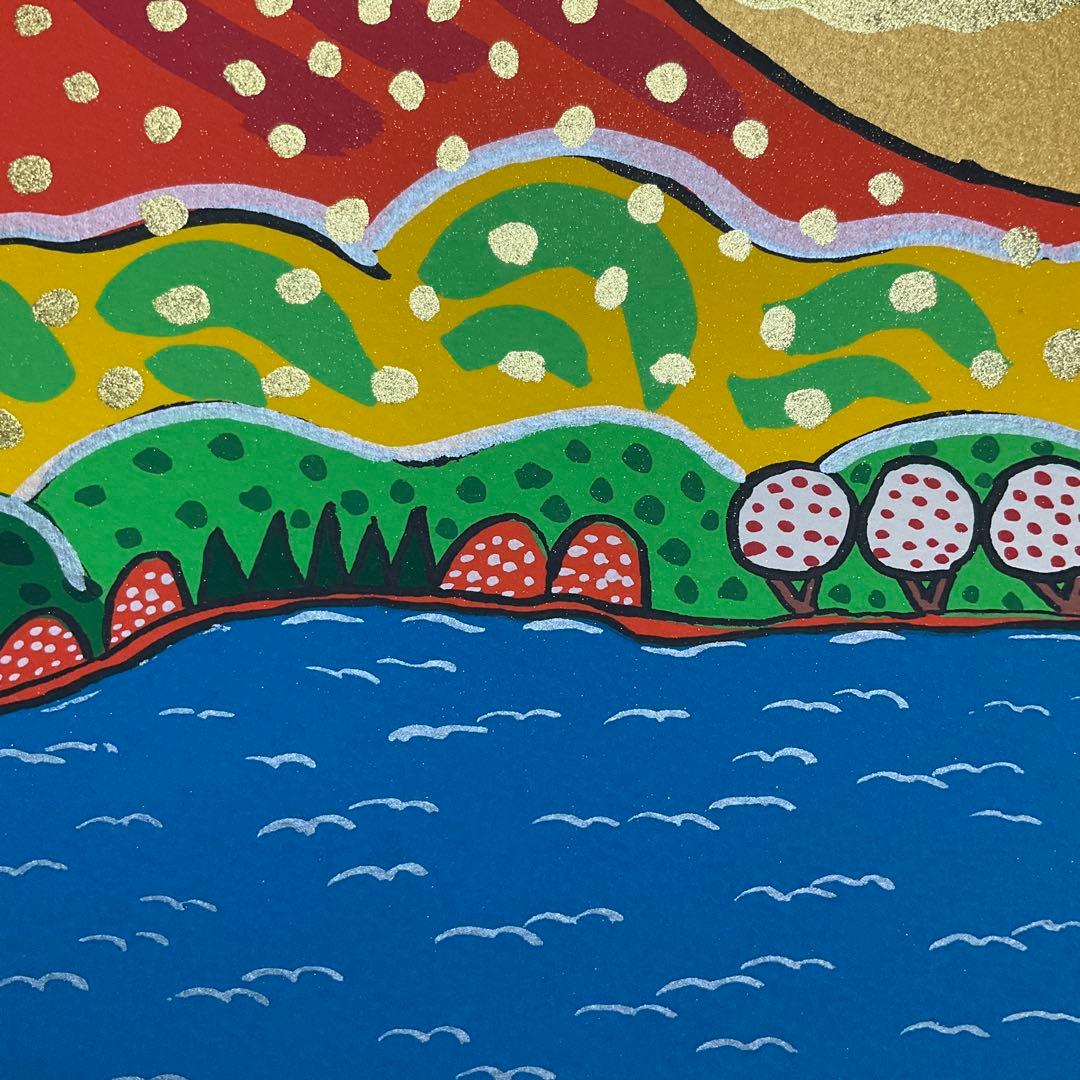 絵画・額縁・版画・志摩欣哉・春光朱不二・シルクスクリーン美術品・インテリア・雑貨