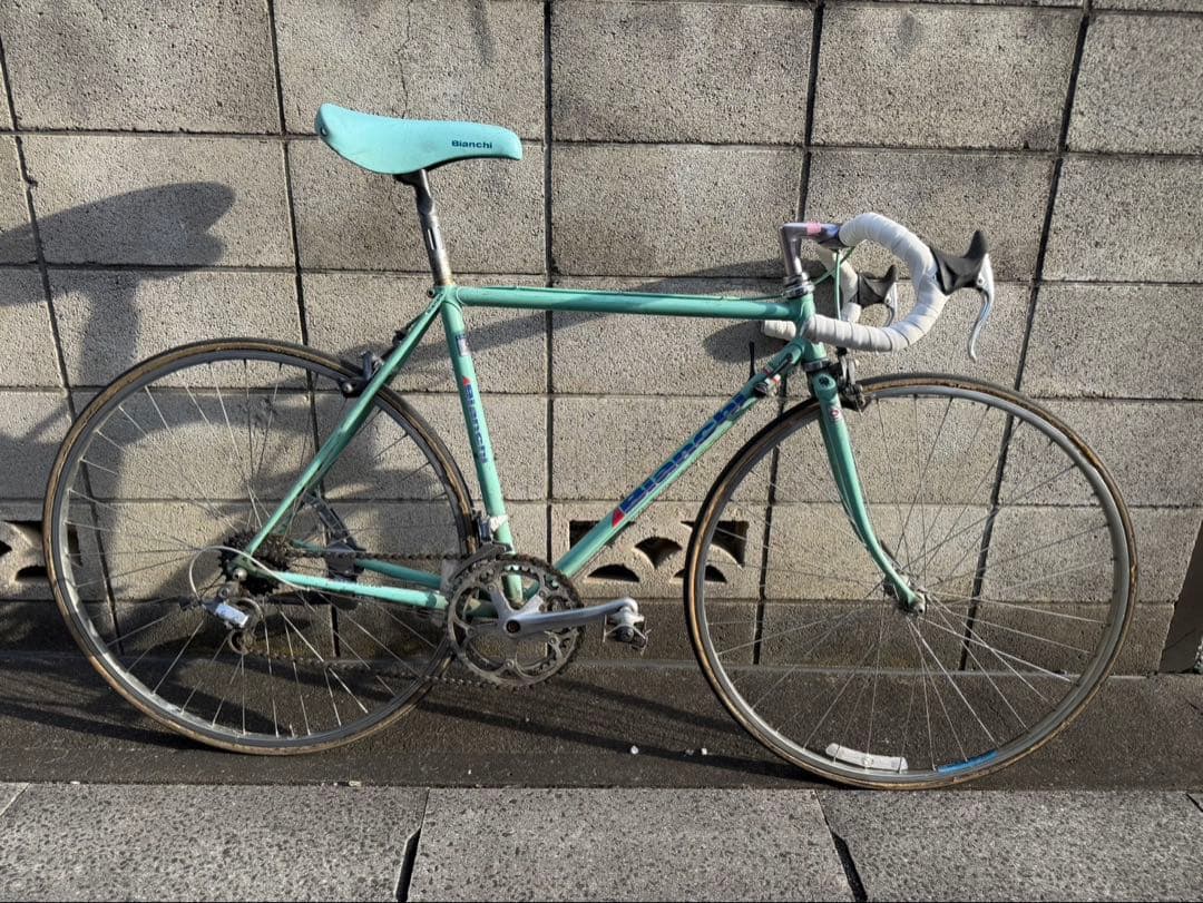 Bianchi バイシア？　ヴィンテージ　ロードバイク