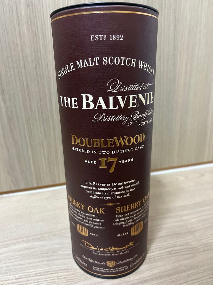 (終売品)THE BALVENIE DOUBLEWOOD 17年