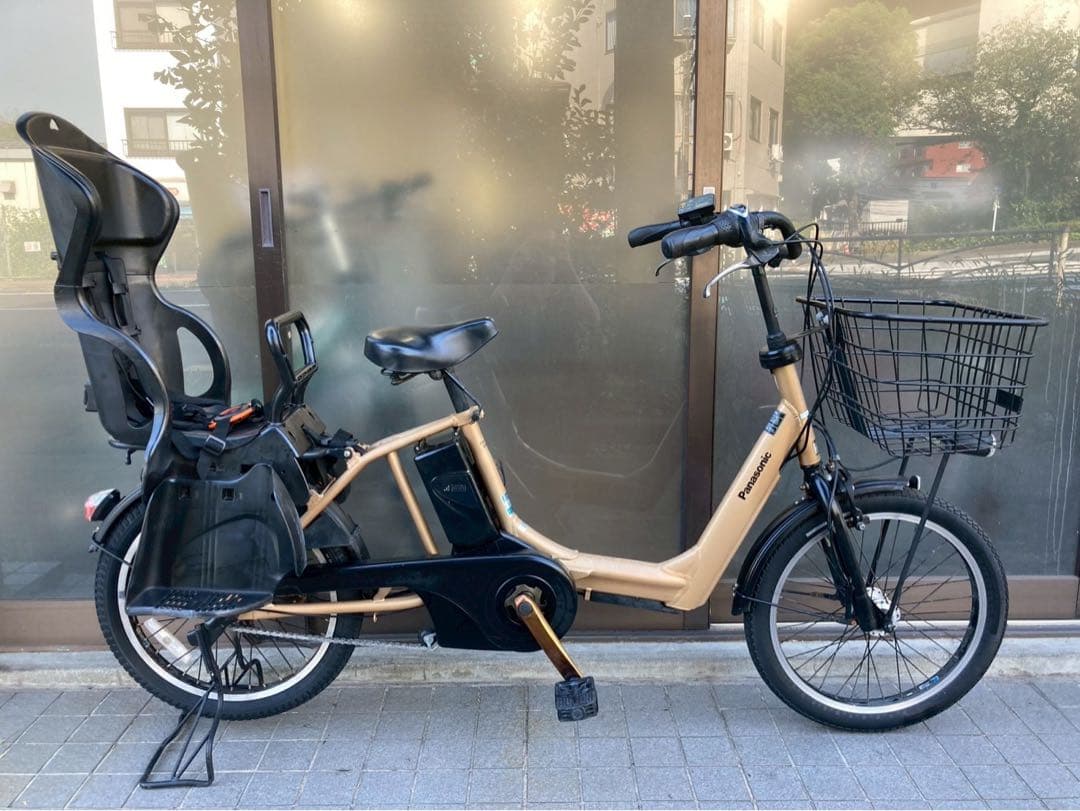 中古電動自転車 パナソニック ギュットアニーズ　20インチ 横浜№3575