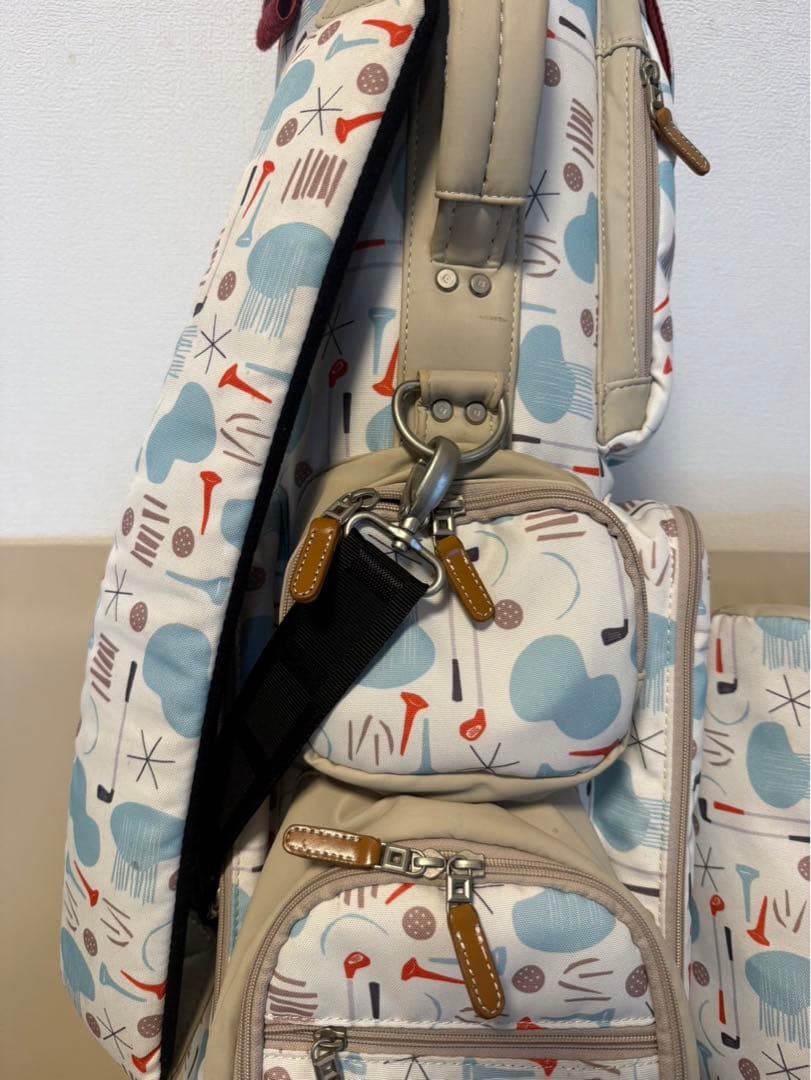 【送料込み】廃盤希少品　オノフ　キャディバッグ レディース　数量限定品