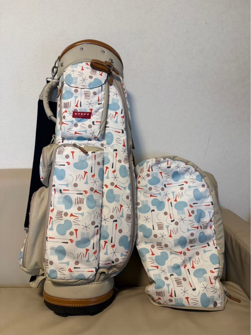 【送料込み】廃盤希少品　オノフ　キャディバッグ レディース　数量限定品