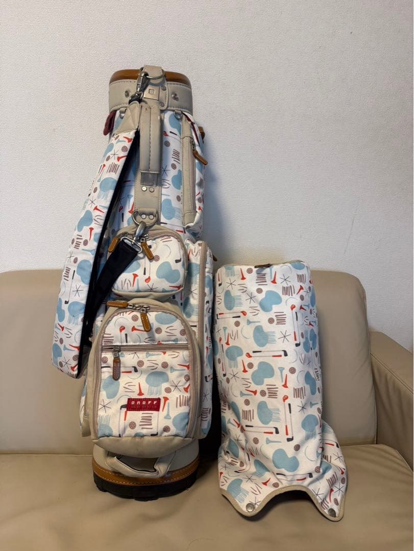 【送料込み】廃盤希少品　オノフ　キャディバッグ レディース　数量限定品