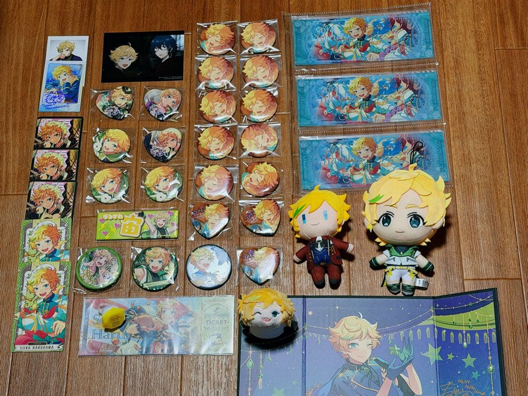 あんスタ 春川宙 まとめ売り ぬいぐるみ 缶バッジ 44点セット