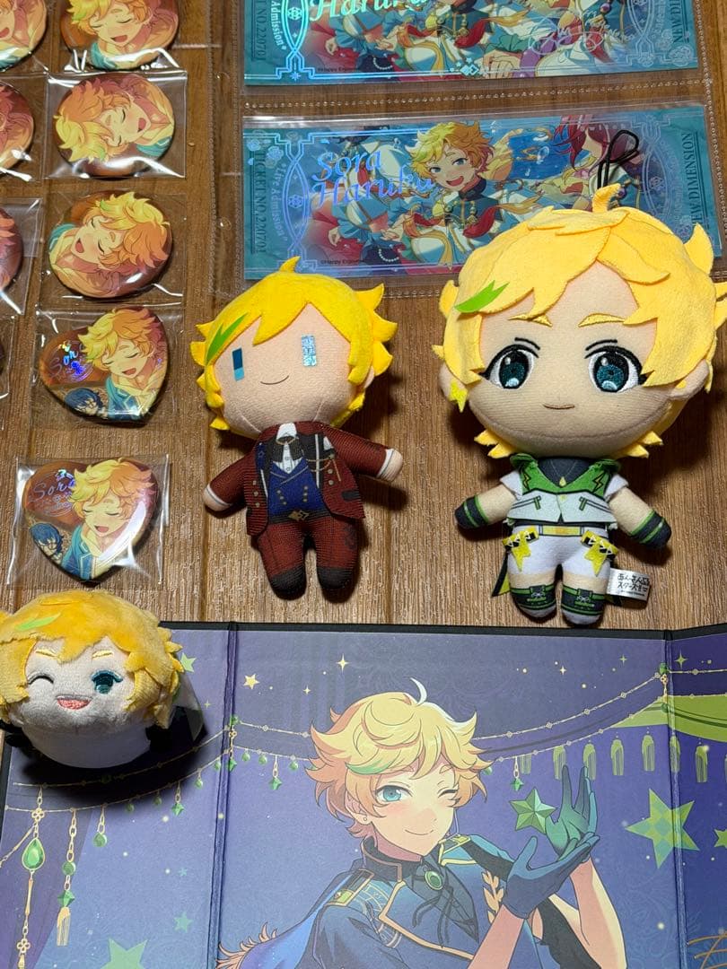 あんスタ 春川宙 まとめ売り ぬいぐるみ 缶バッジ 44点セット