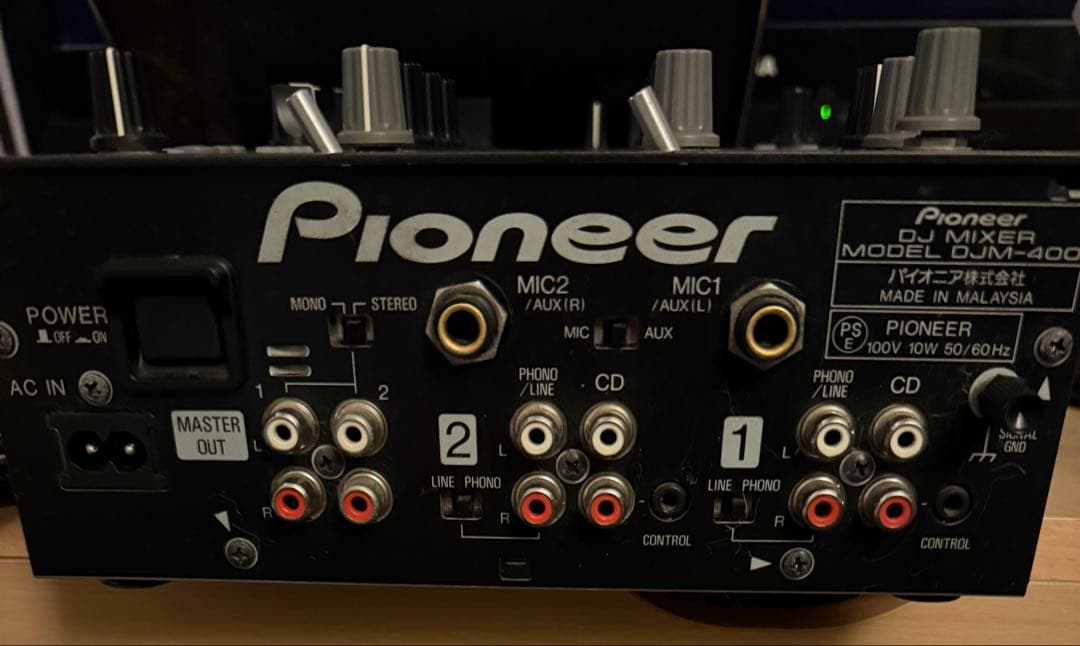 pioneer CDJ800mk2×2.DJM-400セット