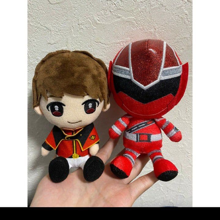 小宮璃央【魔進戦隊キラメイジャー】熱田充瑠 キラメイレッド ぬいぐるみ セット