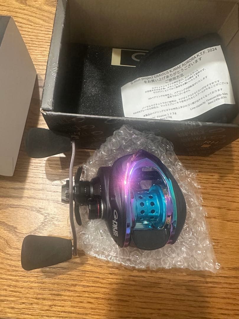 新品未使用　グラビアス オーロラ KTFリミテッド　NEOマットブラック LH