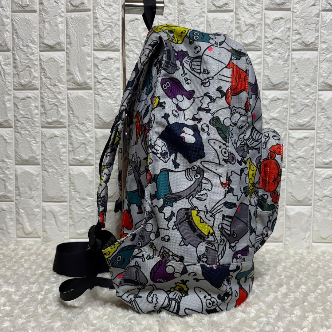 パーリーゲイツ　スポンジボブコラボ　ゴルフリュック　総柄