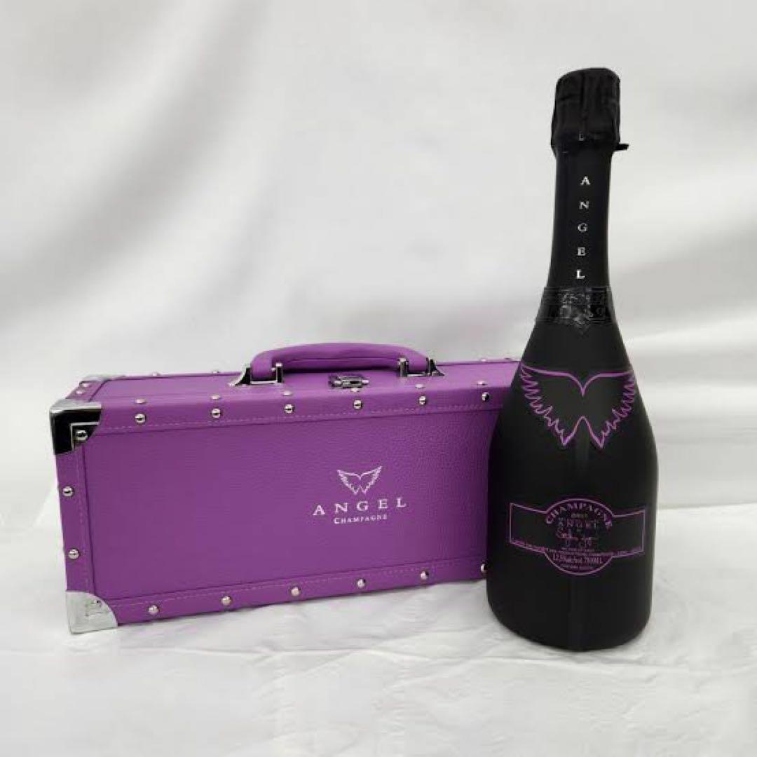 ANGEL Champagne スパークリングワイン 専用ケース付き