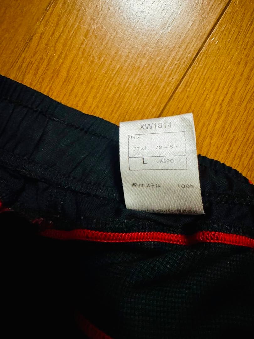 アシックス　バレーボール　Lサイズ　ゲームパンツ ブラック