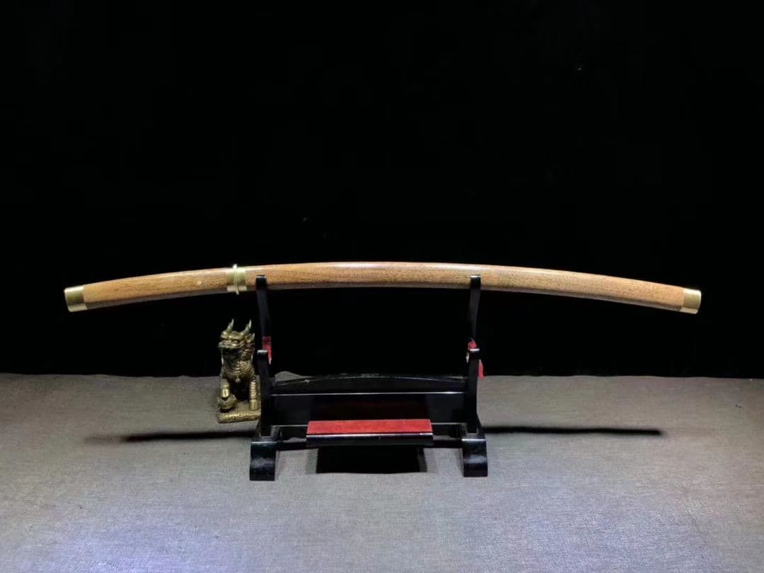 武具　刀装具　日本刀　模造刀　居合刀  幽冥鬼刃  銅装手羽先木侍刀  26寸