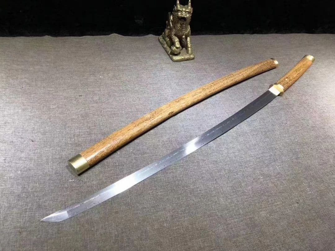 武具　刀装具　日本刀　模造刀　居合刀  幽冥鬼刃  銅装手羽先木侍刀  26寸