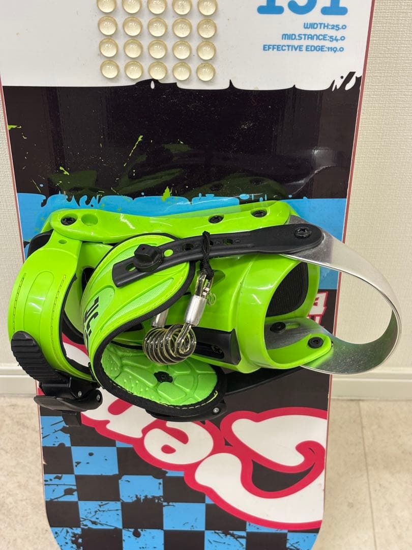 Generics スノーボード板 151cm JOYRIDE ビンディングセット