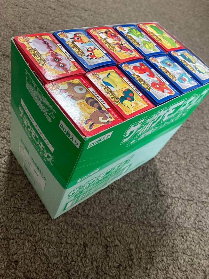 ポケモンキッズ 復刻シリーズ6　指人形 1ボックス 20種コンプリート