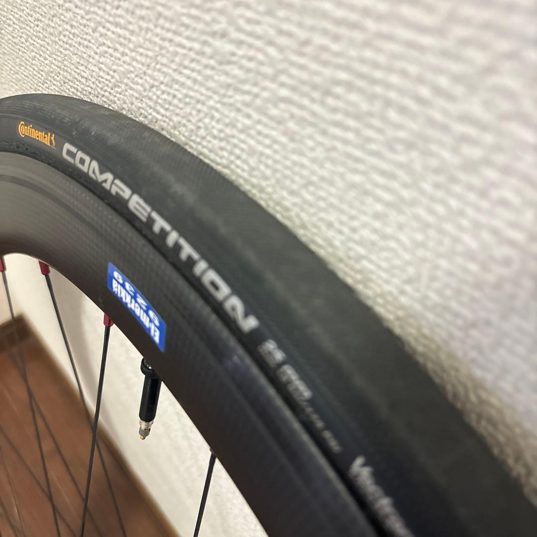 Continental Competition 25mm カーボンホイールセット