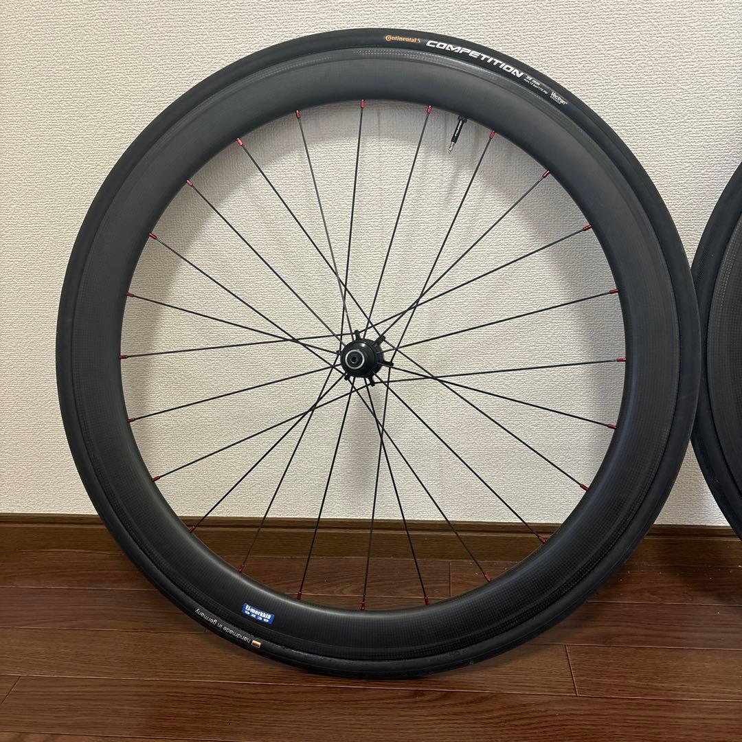Continental Competition 25mm カーボンホイールセット