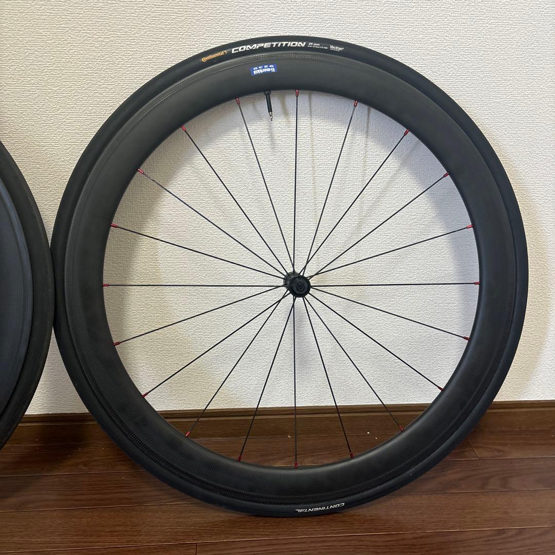 Continental Competition 25mm カーボンホイールセット