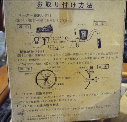 ミツバ サイクルメーター M-140