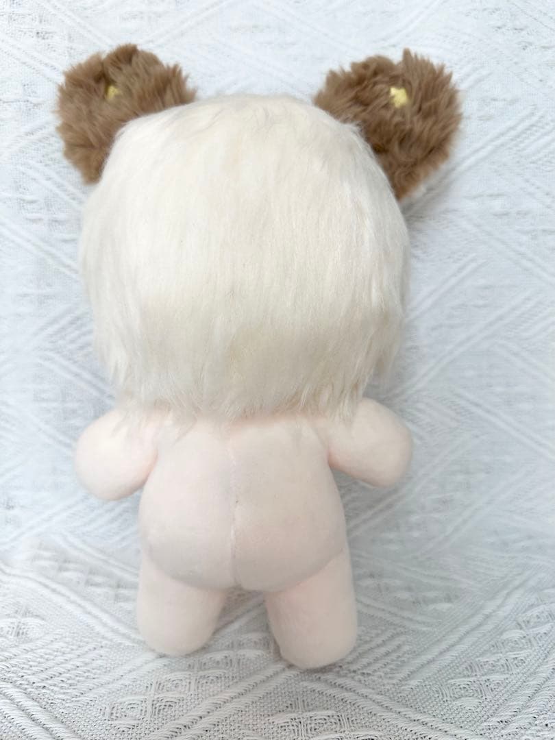 20cm ぬいぐるみ　レア　コットンドール　無属性　手作りスケルトン有　本体