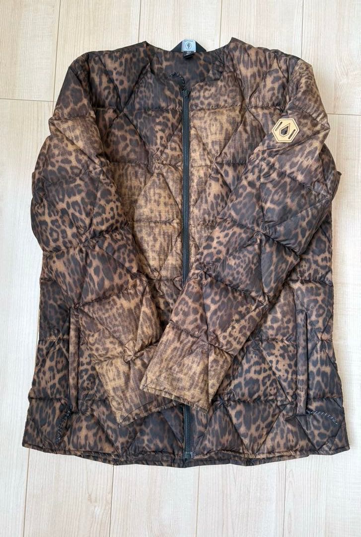 【VOLCOM GORE-TEX】スノボウェア上下セット(M・L)豹柄ライナー付