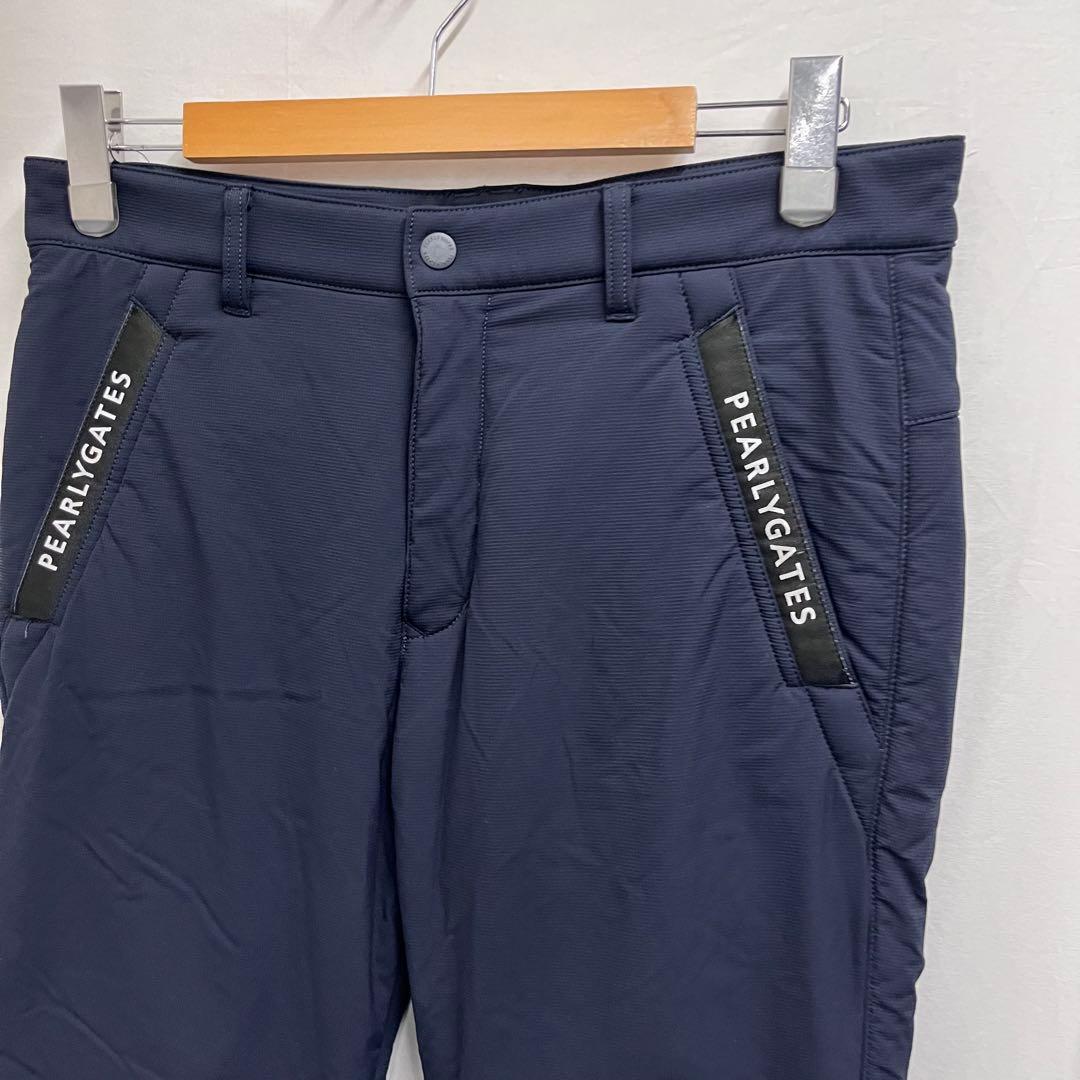 専用パーリーゲイツ 中綿入り ナイロンパンツ ネイビー サイズ5