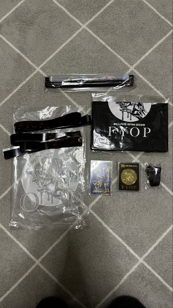 B'z LIVE-GYM 2025 FYOP プレミアム席限定グッズセット