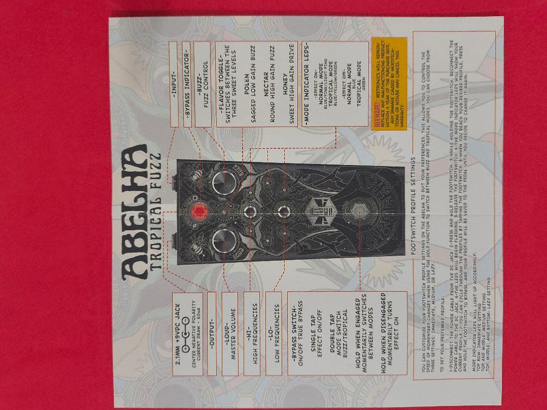 Beetronics　ABELHA　Tropical Fuzz