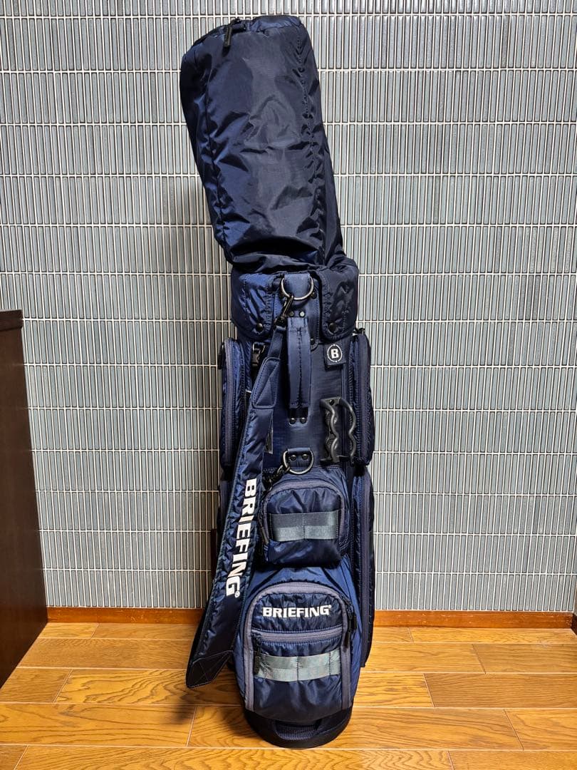 「おまけ付き」BRIEFING ブリーフィング　キャディバッグ　ゴルフバッグ