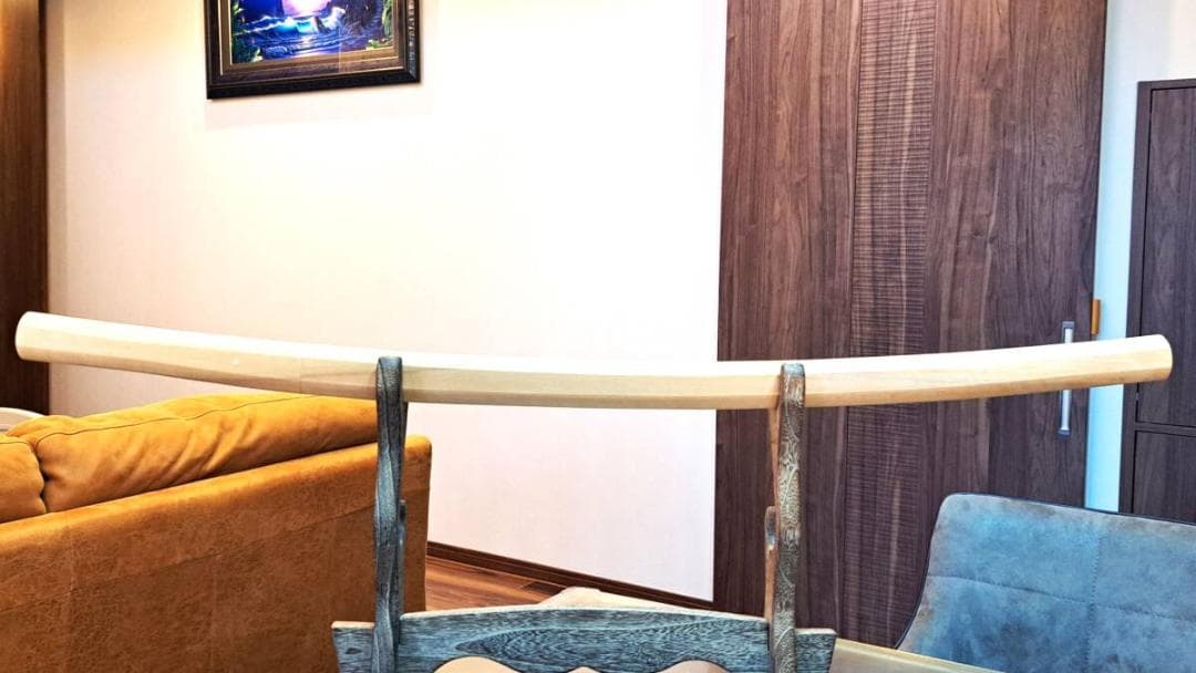 模造刀 白鞘 日本刀 レプリカ 全長約100㎝