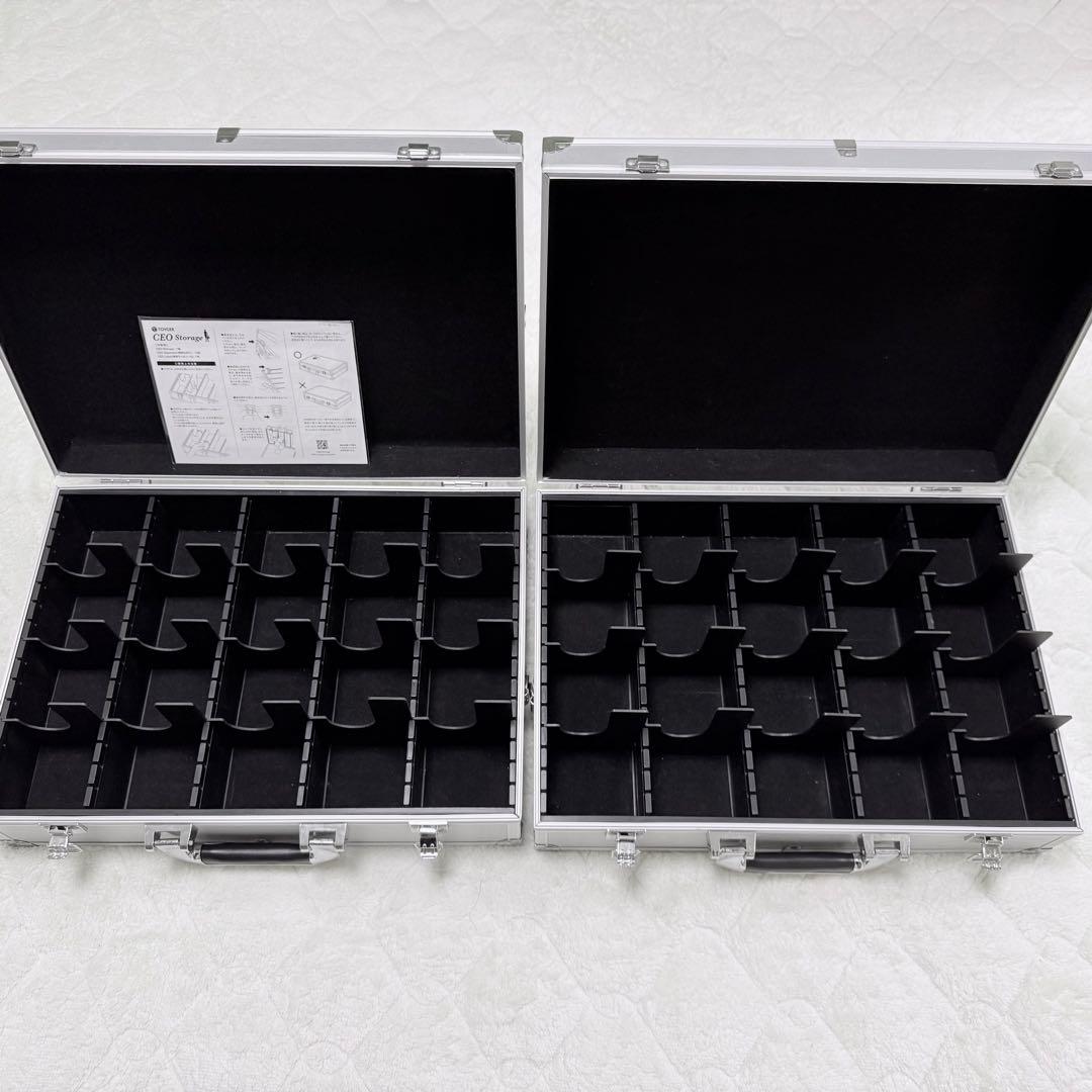 TOYGER アタッシュケース（シルバー） 2個セット