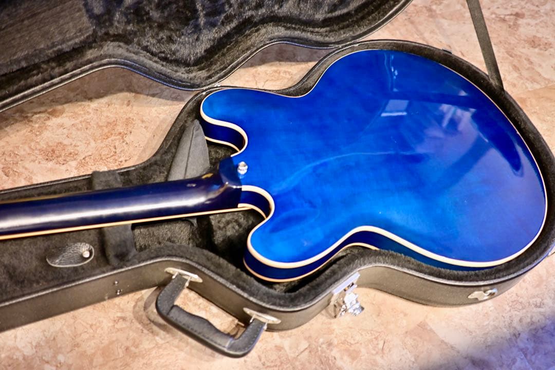 最終Gibson ES-330L Beale Street Blue ミスチル