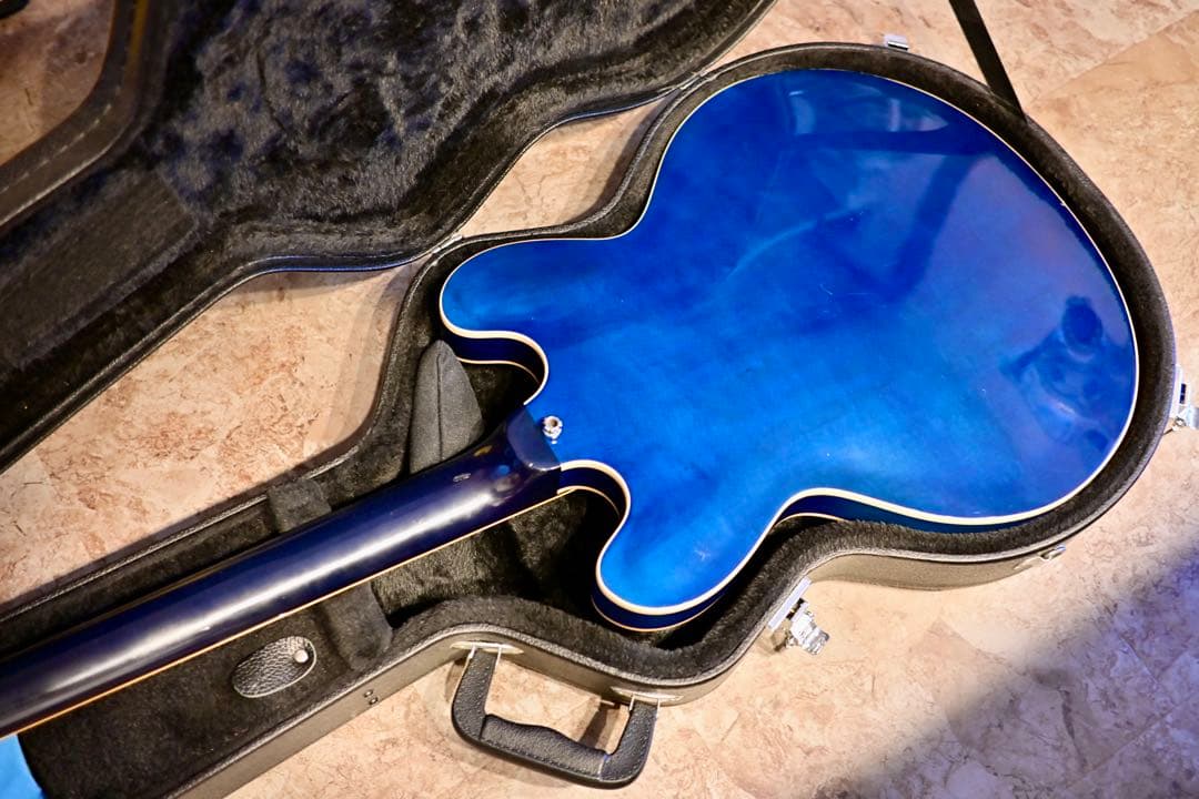 最終Gibson ES-330L Beale Street Blue ミスチル
