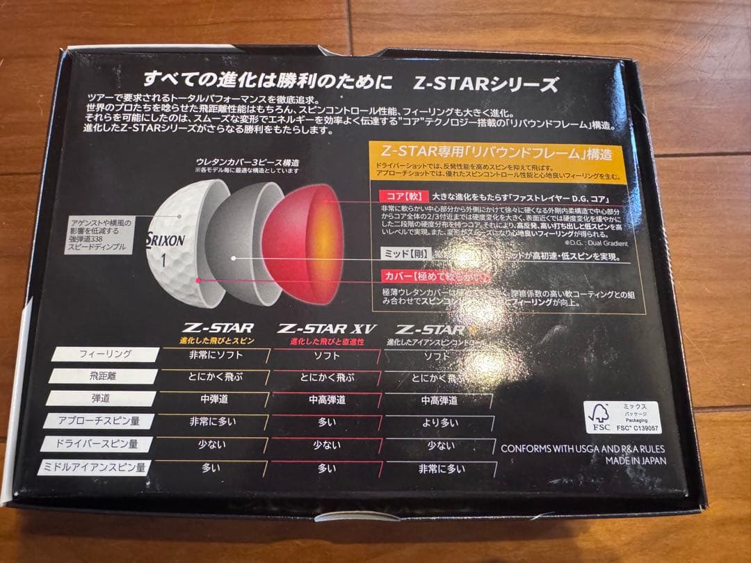 スリクソン　ゼットスター　オウンネーム　2箱セット