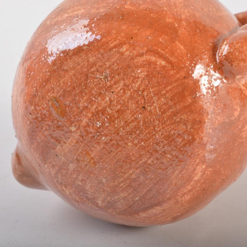 茶道具　赤楽　水滴　水注　在銘　共箱　V　6395