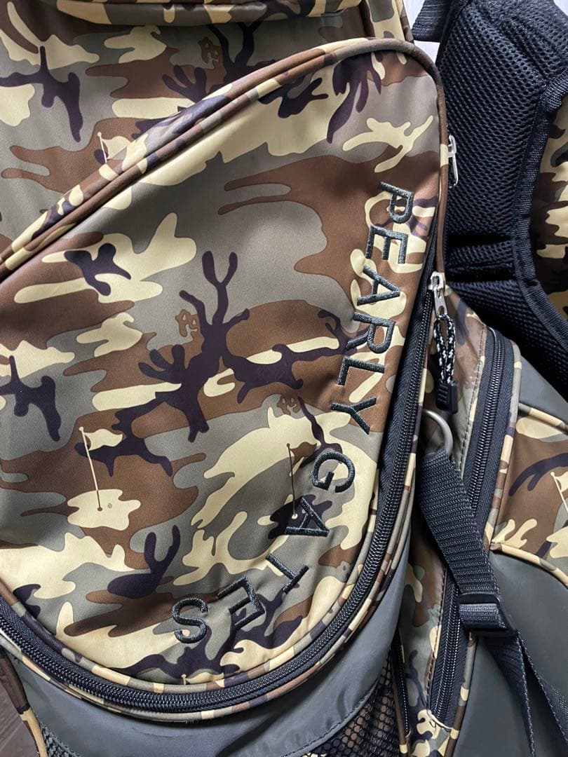 PEARLY GATES カモフラージュ キャディバッグ