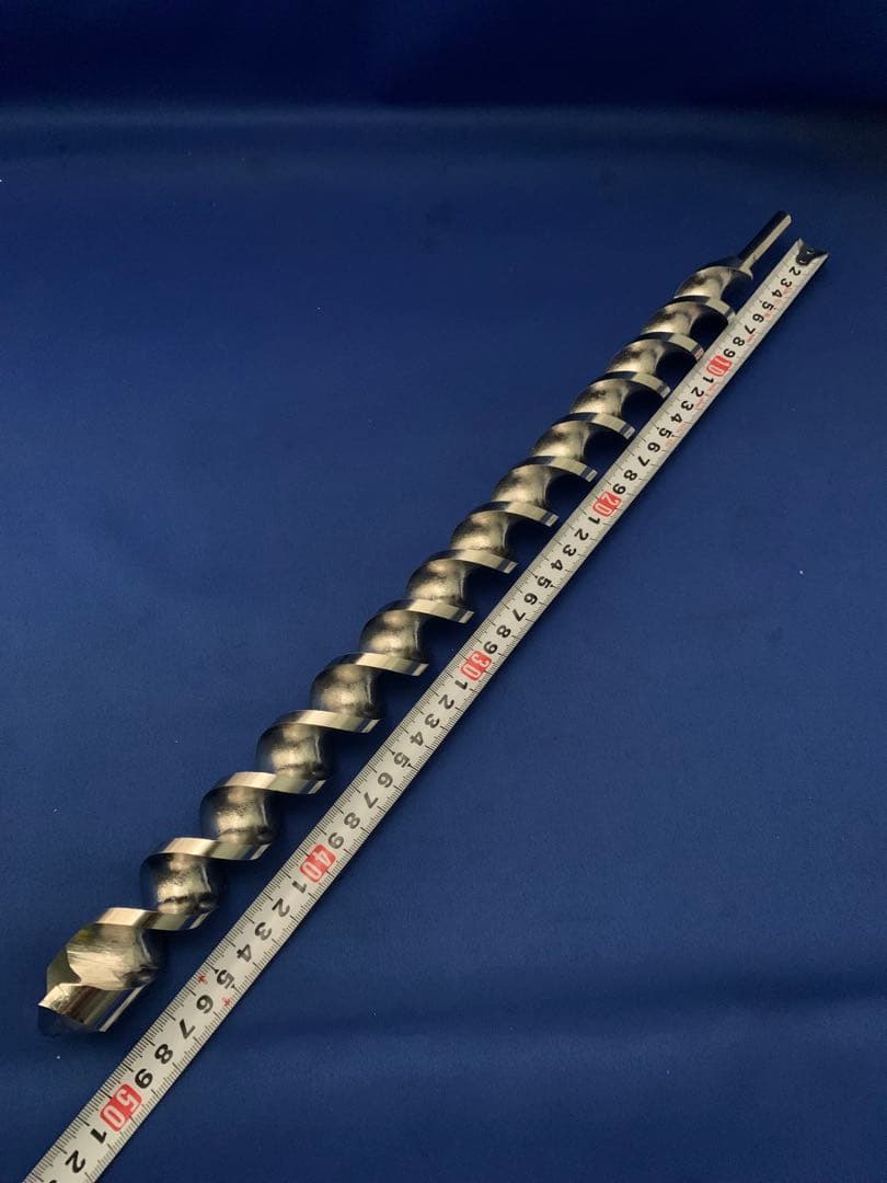 ポールセッティングドリル刃 32x500mm 超硬チップ付 軸径10mm (3)