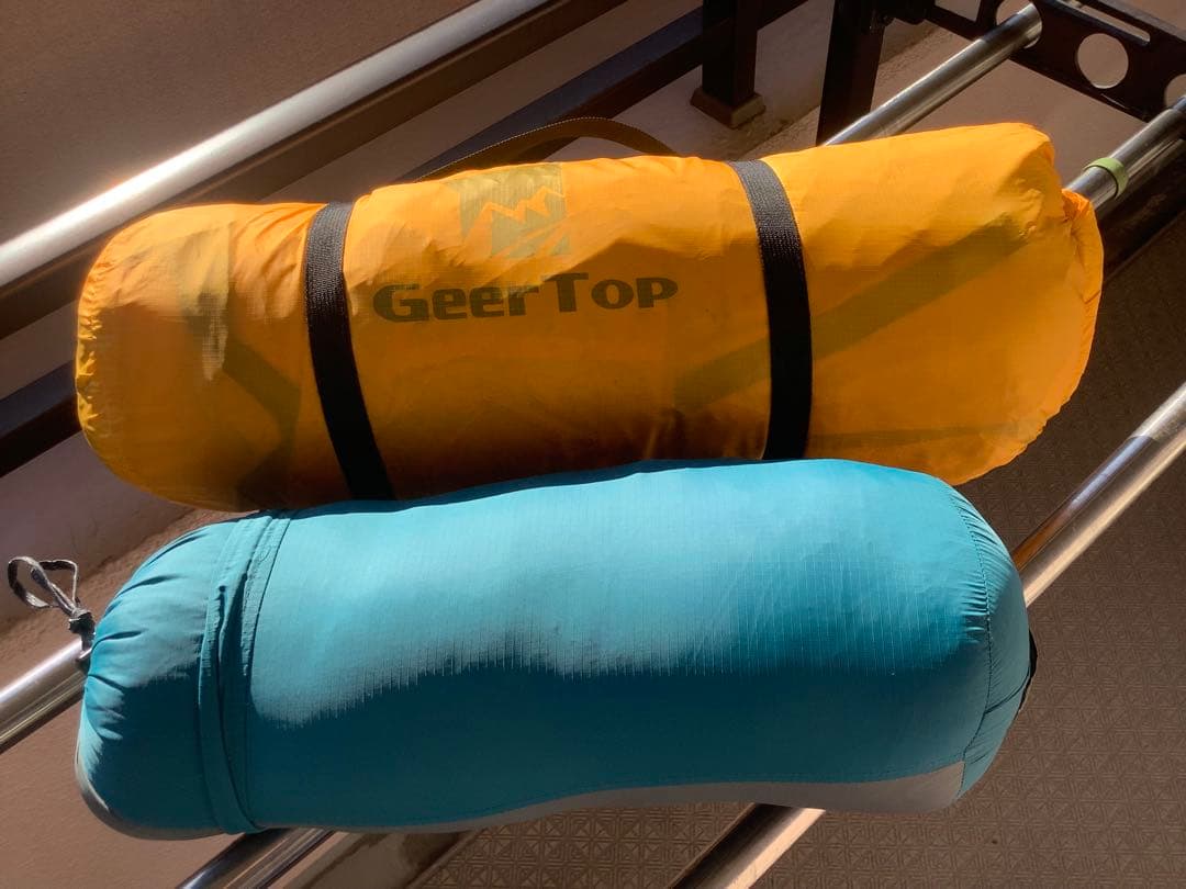 GEERTOP Navigator テント& Mont-Bell ダウンハガー
