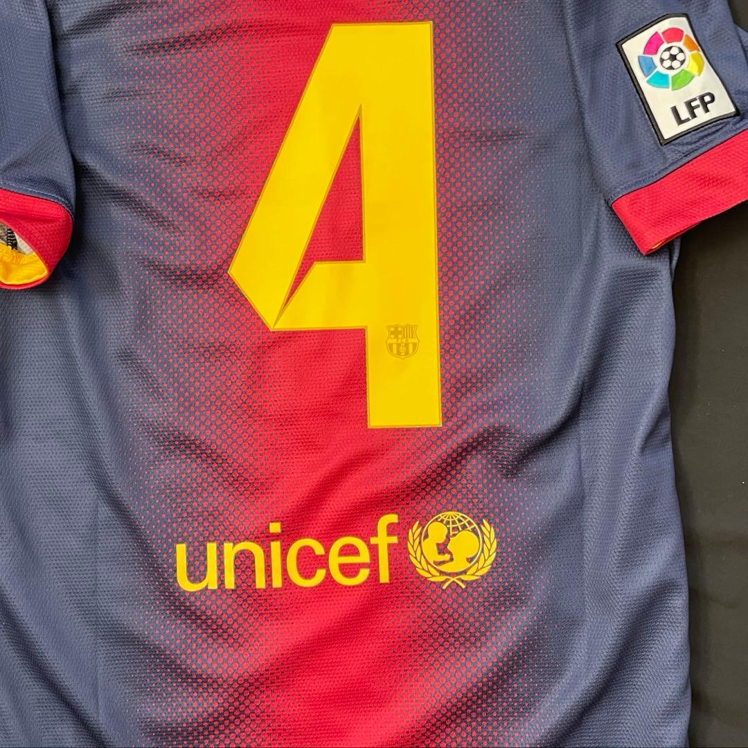 【正規・激レア】バルセロナ 12/13 ファブレガス 背番号4 ホーム　M