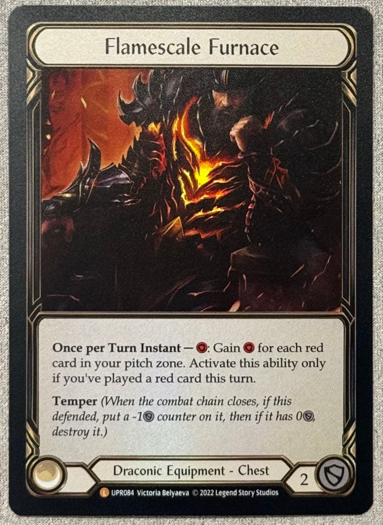 《Rainbow Foil》 Flamescale Furnace