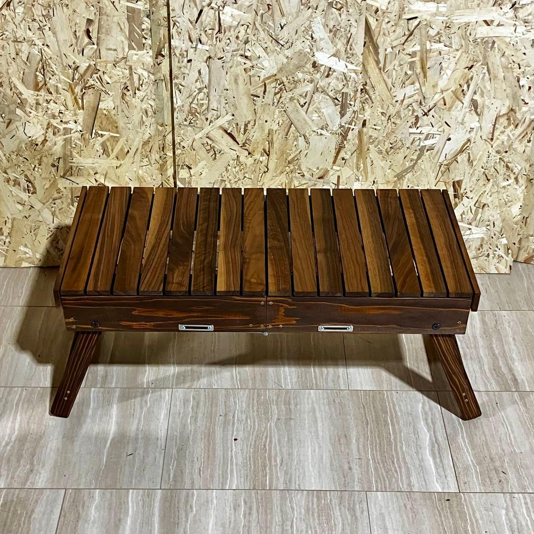 THEBOX 基本サイズ　折りたたみ式　天板天然ウォルナットオイルフィニッシュ