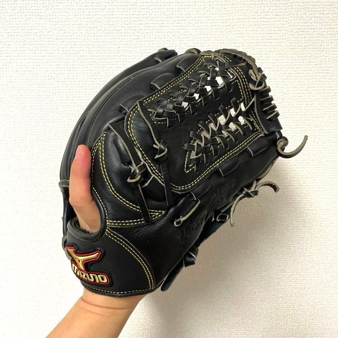 363 ミズノ ビクトリーステージ 即戦力 美品 軟式 内野手用グローブ